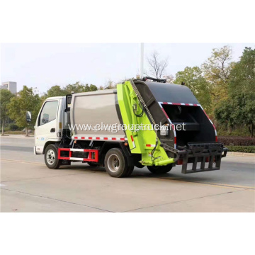 Small Compression Garbage Trucks hydraulic garbage compactor